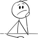 man-or-businessman-sitting-behind-desk-thinking-vector-cartoon-stick-figure-illustration-2F7K97Y